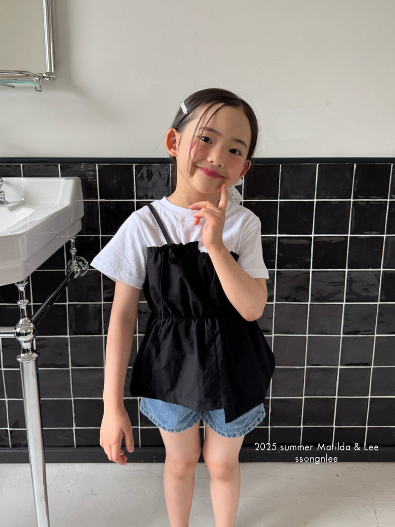 Matilda & Lee - Korean Children Fashion - #childofig - Strap Blouse - 10