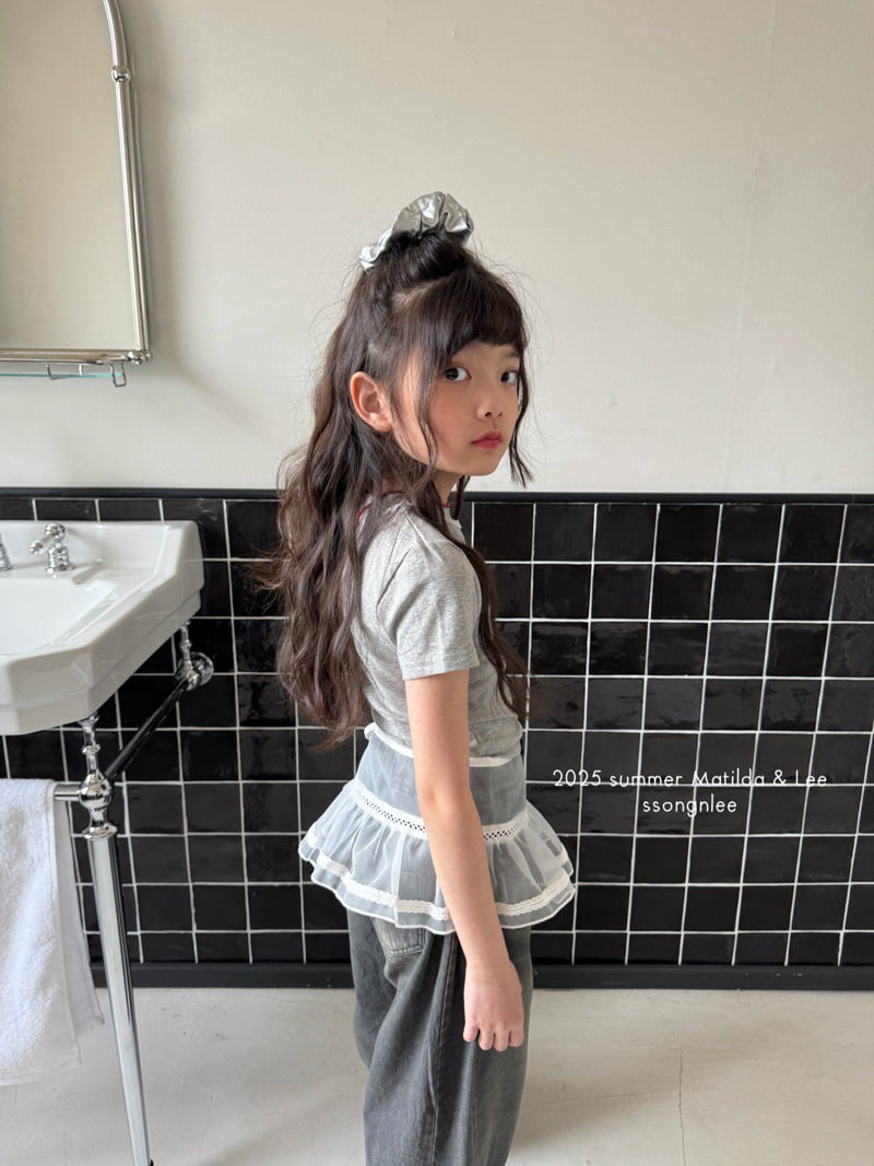 Matilda & Lee - Korean Children Fashion - #childofig - Veil Wrap Skirt - 9