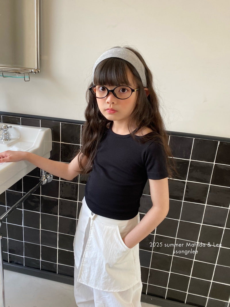 Matilda & Lee - Korean Children Fashion - #childrensboutique - Line Crop Tee - 9