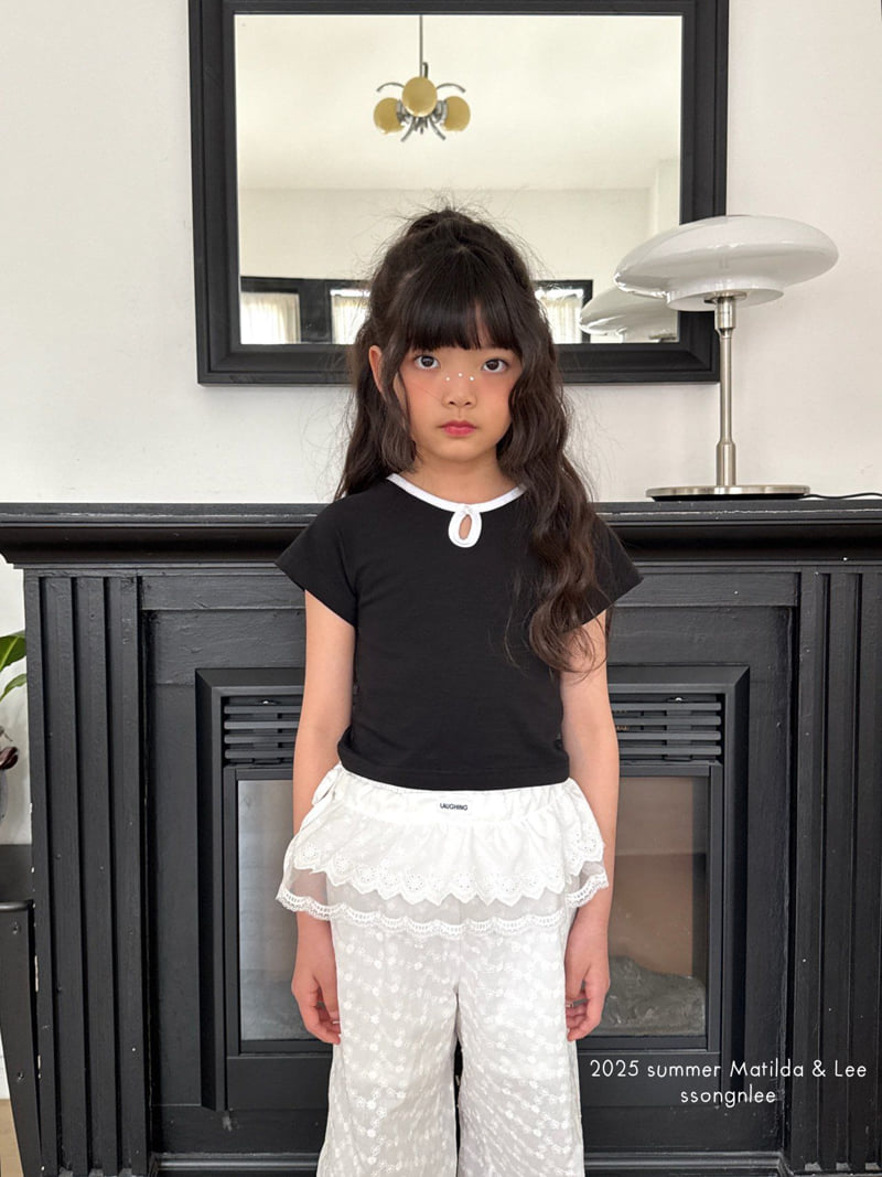 Matilda & Lee - Korean Children Fashion - #childrensboutique - Floral Line Pants - 7