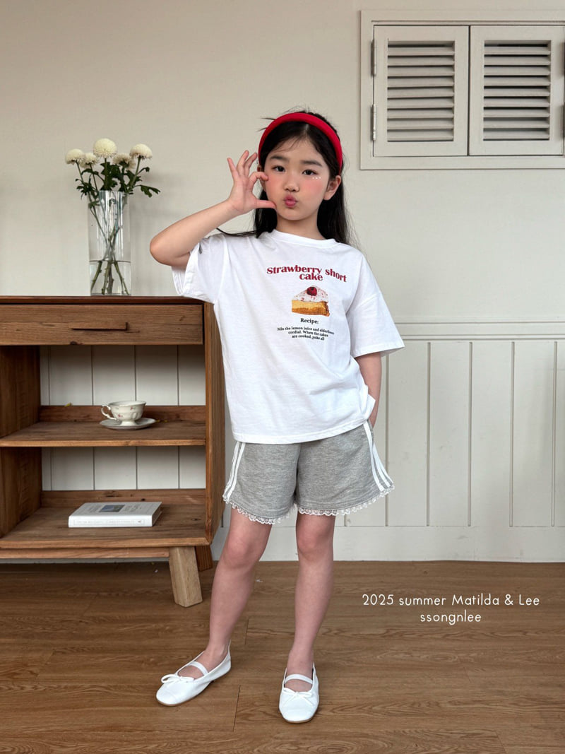 Matilda & Lee - Korean Children Fashion - #childrensboutique - Frill Line Shorts - 6
