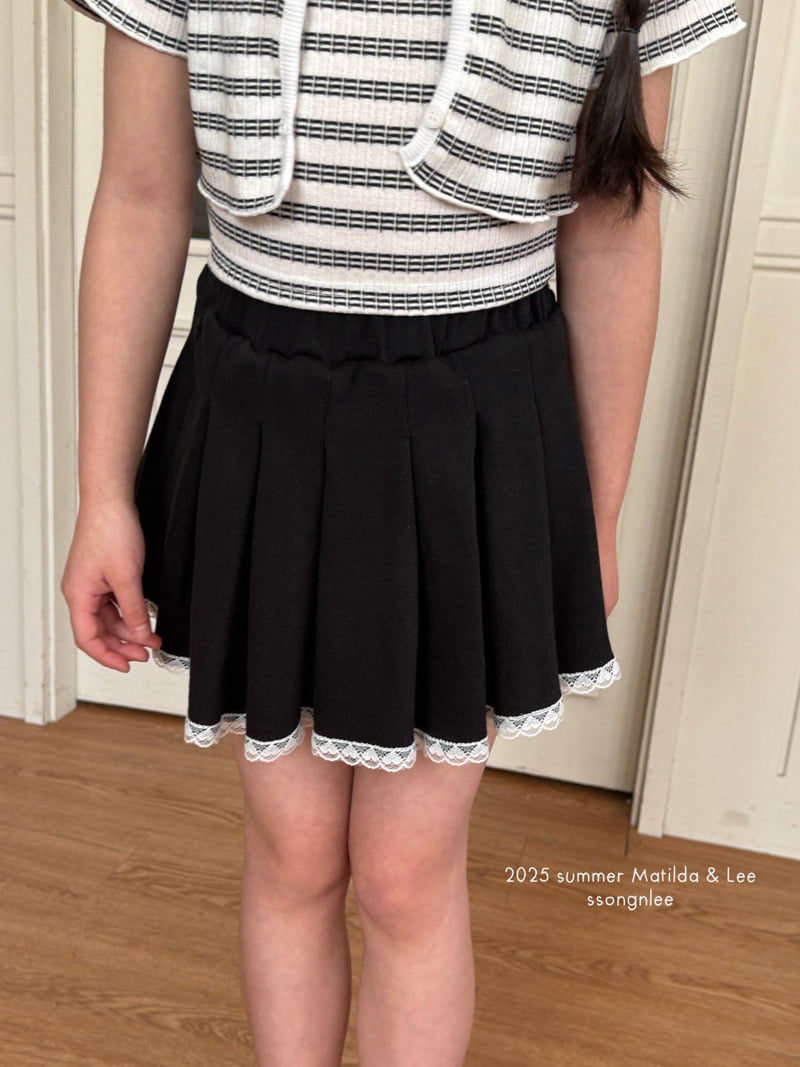 Matilda & Lee - Korean Children Fashion - #childrensboutique - Ruffle Lit Skirt - 12