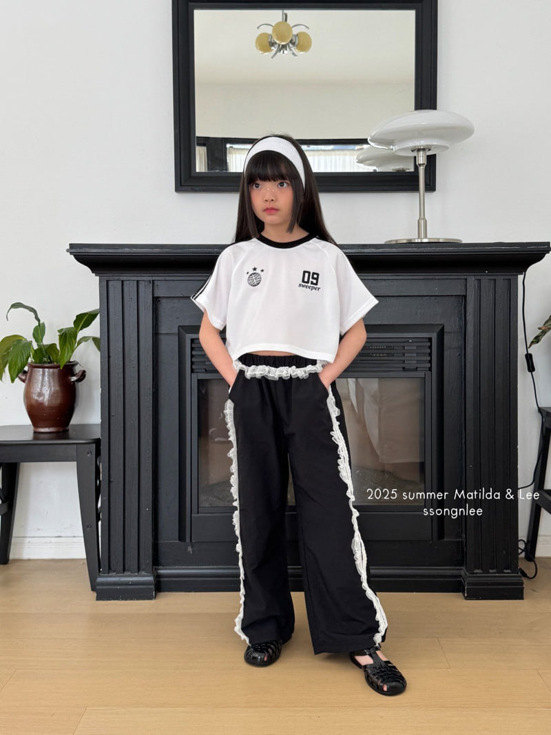 Matilda & Lee - Korean Children Fashion - #childrensboutique - Frill Line Pants - 10