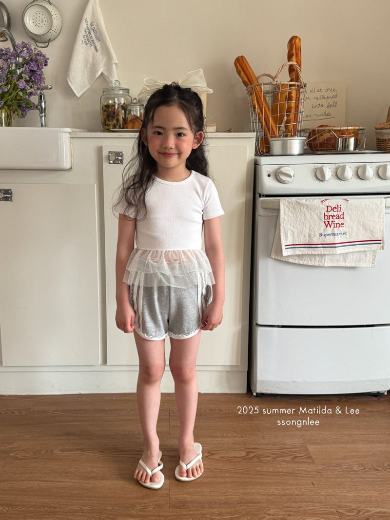 Matilda & Lee - Korean Children Fashion - #childrensboutique - Lace Wrap Shorts - 9