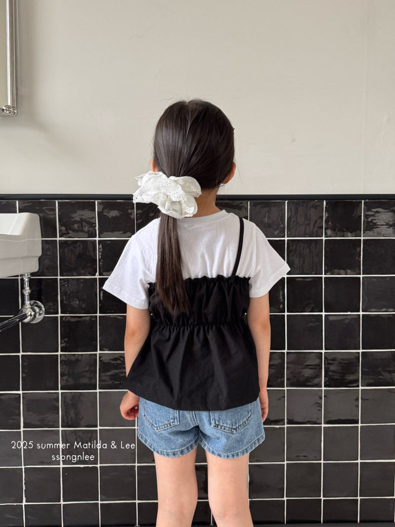 Matilda & Lee - Korean Children Fashion - #childrensboutique - Strap Blouse - 11