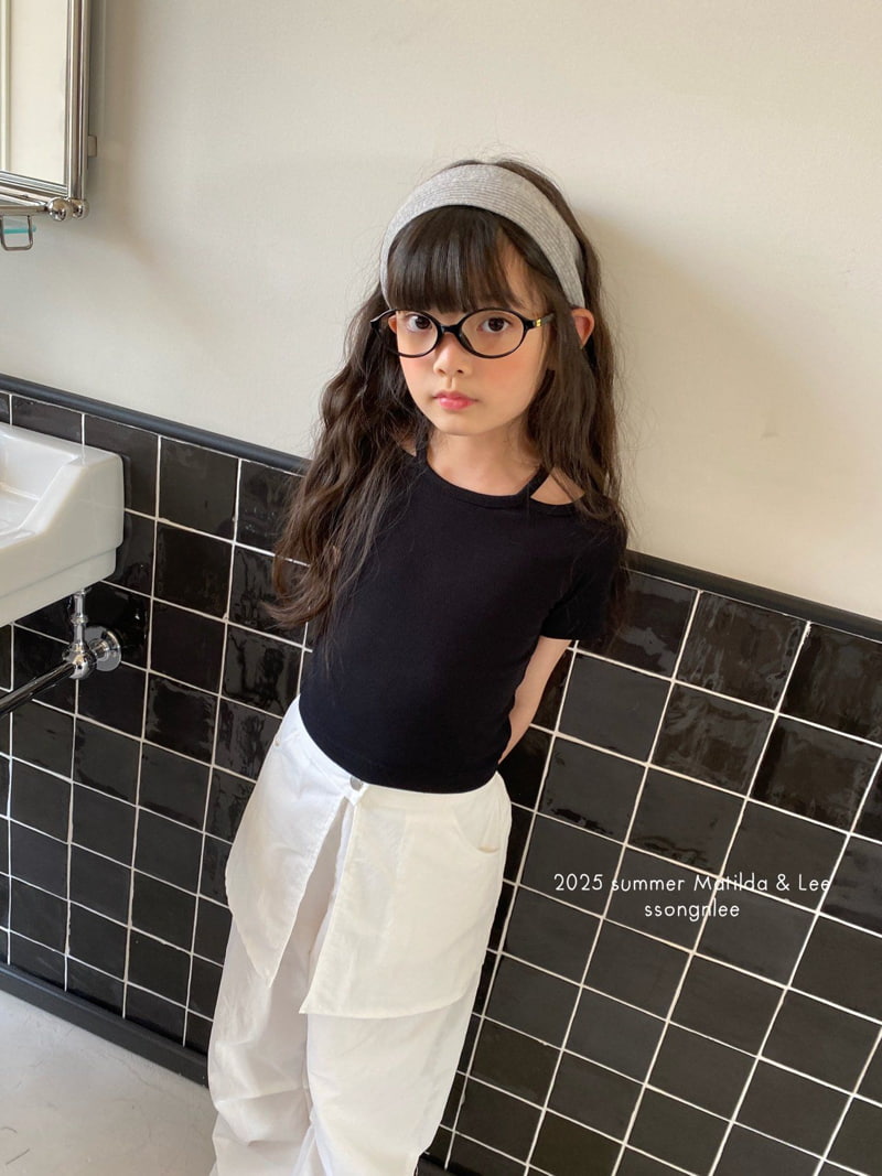 Matilda & Lee - Korean Children Fashion - #designkidswear - Line Crop Tee - 10