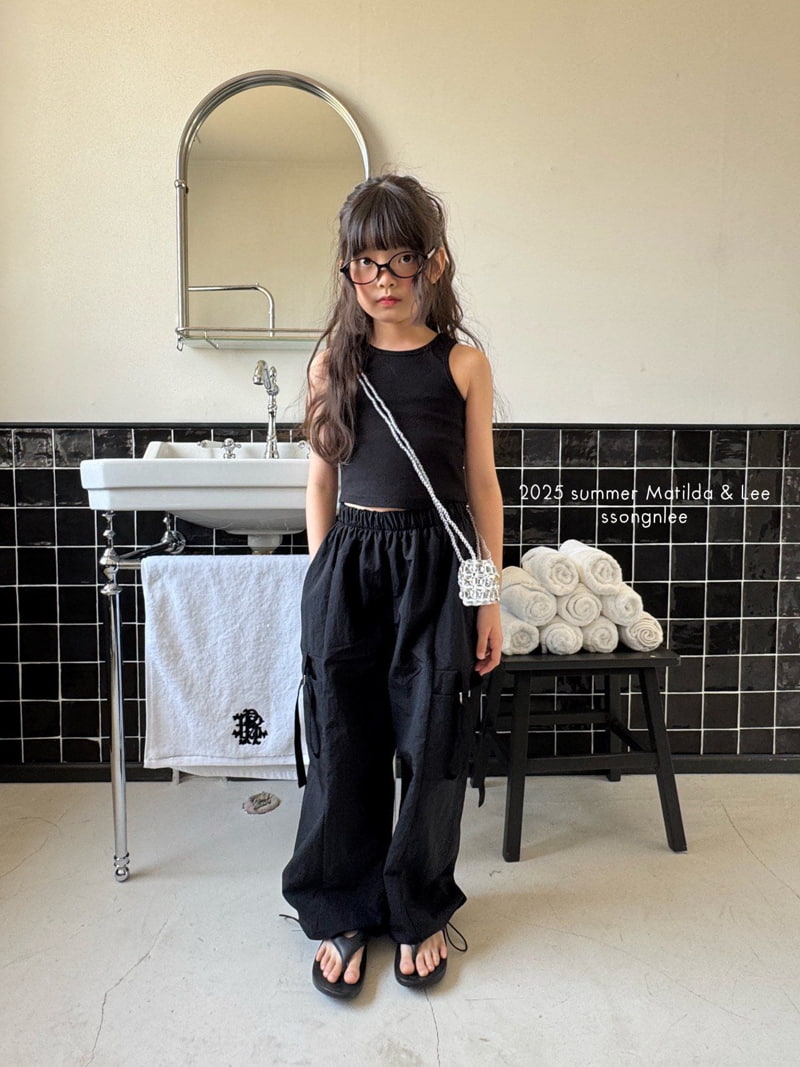 Matilda & Lee - Korean Children Fashion - #designkidswear - Wind D Cargo Pants - 8