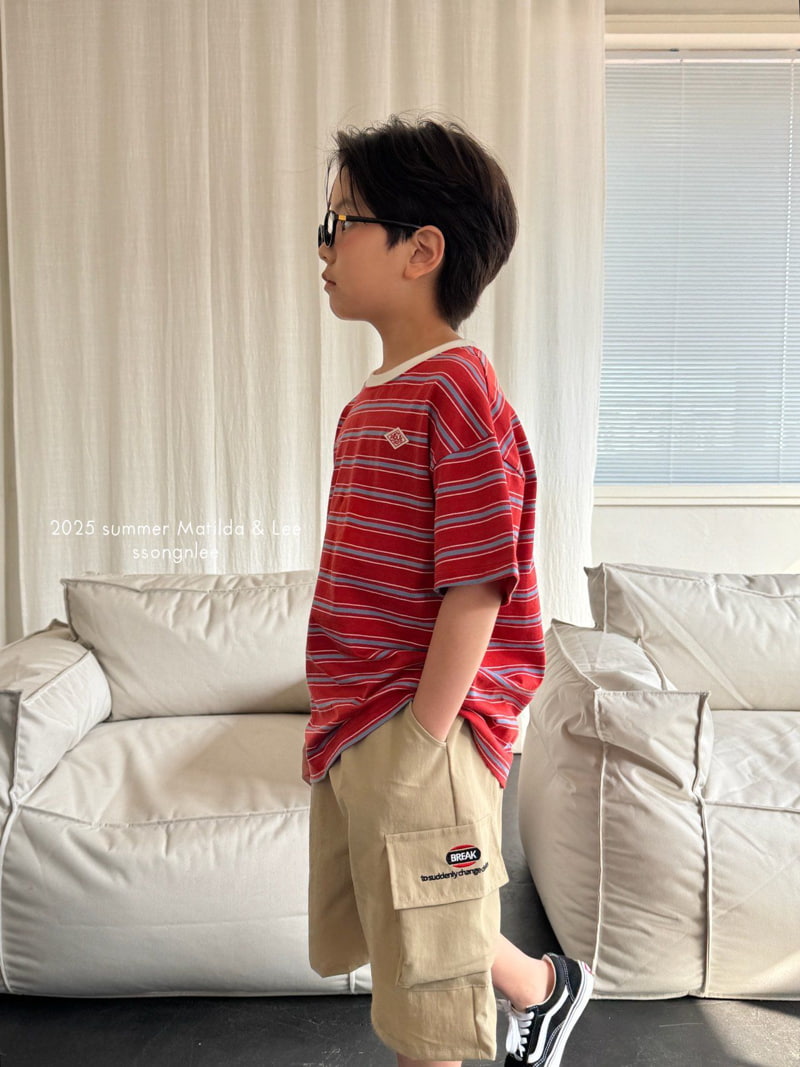 Matilda & Lee - Korean Children Fashion - #designkidswear - Break Cargo Shorts - 11