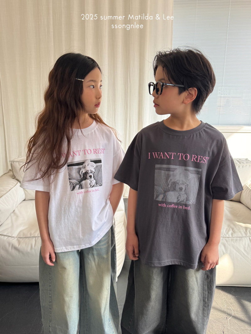 Matilda & Lee - Korean Children Fashion - #designkidswear - Slow Life Tee - 8