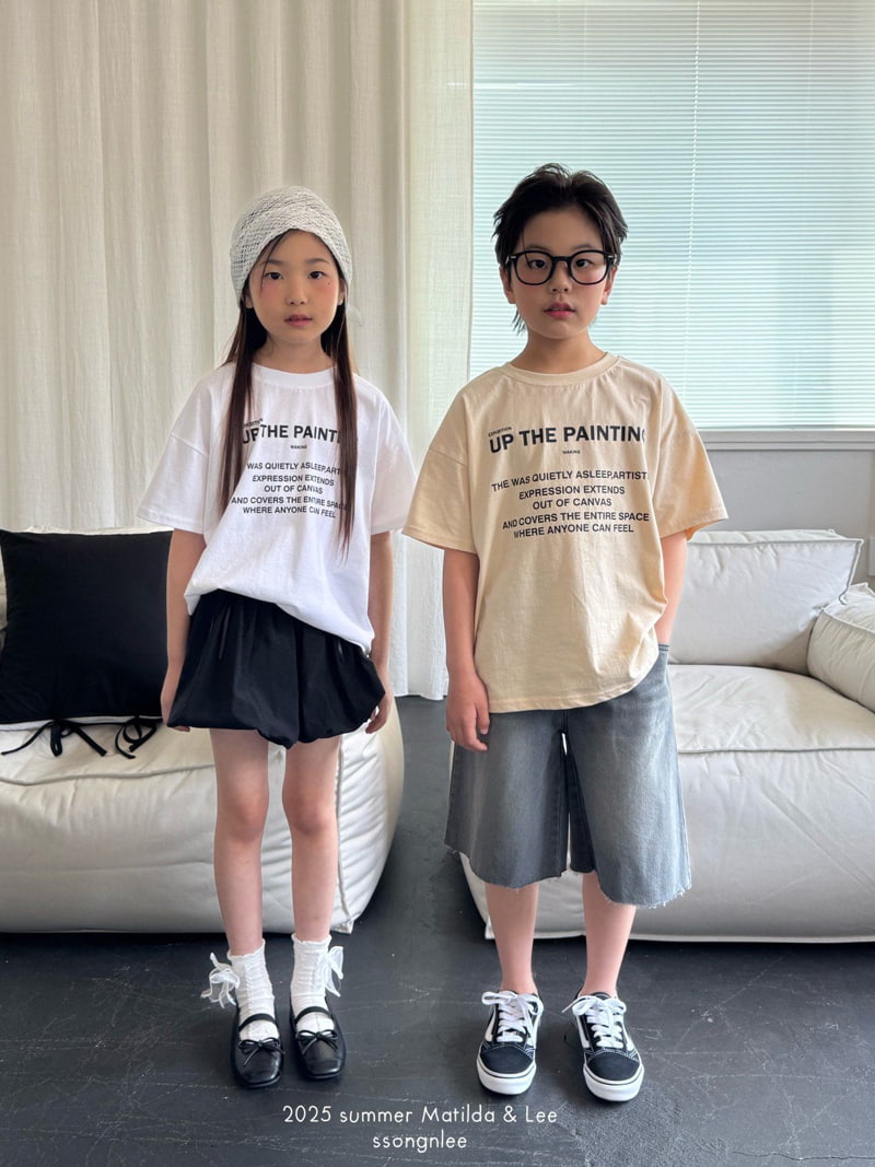Matilda & Lee - Korean Children Fashion - #designkidswear - Up the Painting Tee - 7