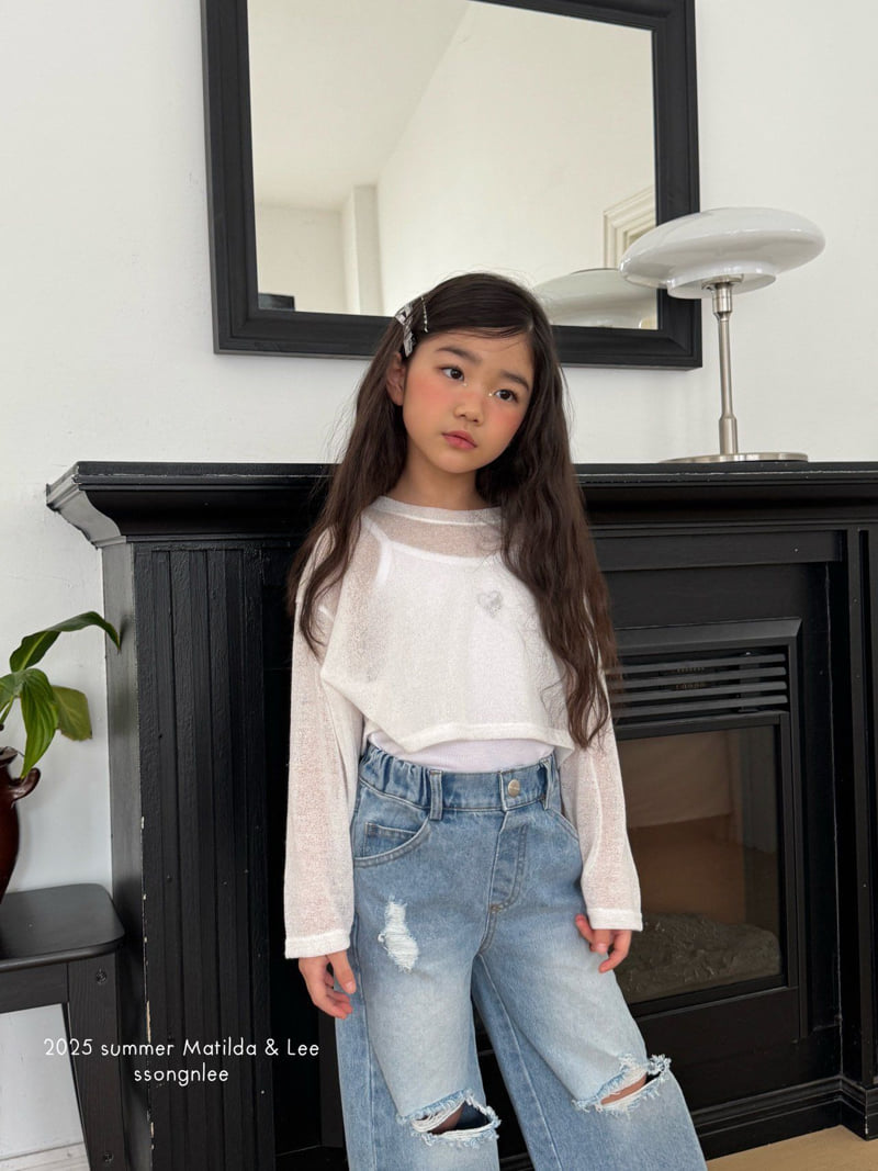 Matilda & Lee - Korean Children Fashion - #designkidswear - Mist Crop Knit - 8