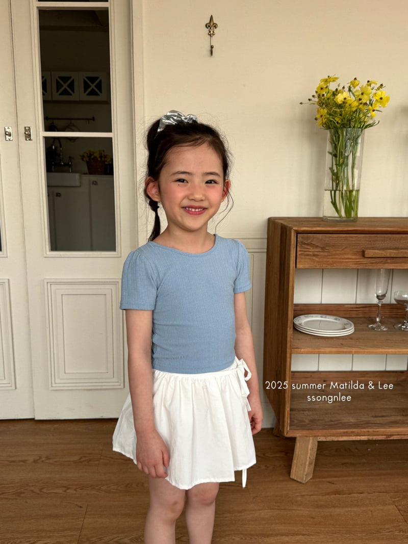 Matilda & Lee - Korean Children Fashion - #childrensboutique - Chouchou Knit Tee - 4