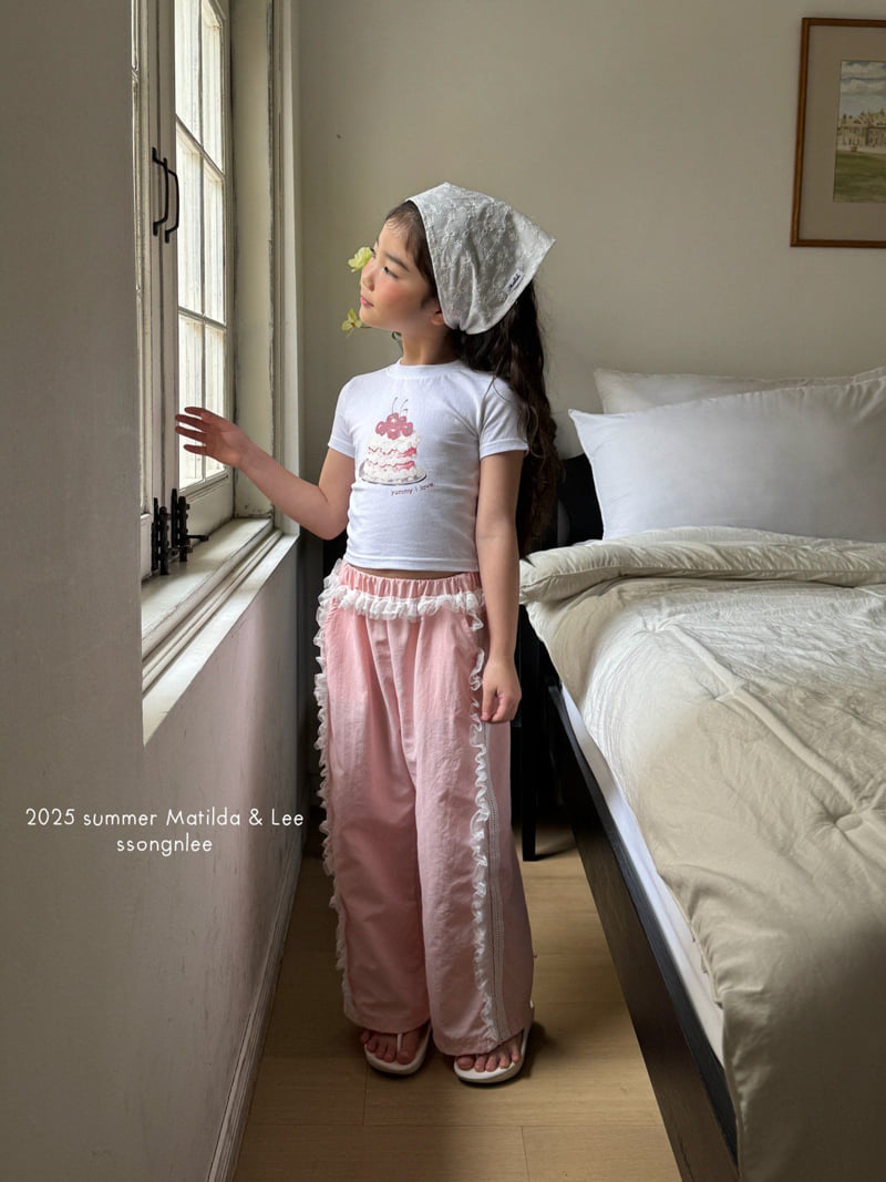 Matilda & Lee - Korean Children Fashion - #designkidswear - Frill Line Pants - 11