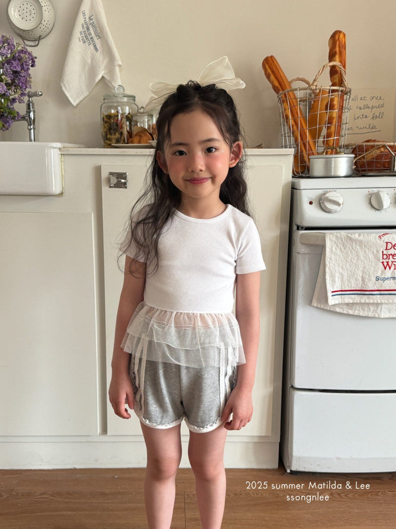 Matilda & Lee - Korean Children Fashion - #designkidswear - Lace Wrap Shorts - 10