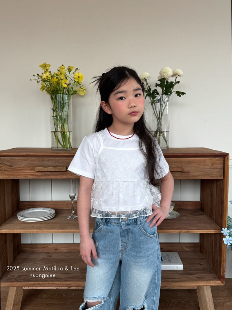 Matilda & Lee - Korean Children Fashion - #childrensboutique - Ribbon Bustier - 4