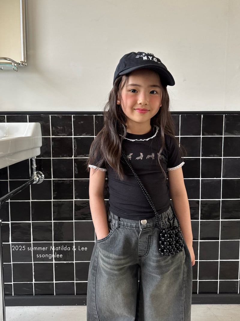 Matilda & Lee - Korean Children Fashion - #designkidswear - Lacy Hunt Tee