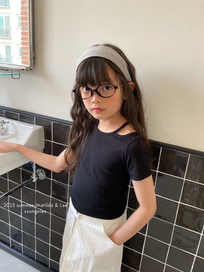 Matilda & Lee - Korean Children Fashion - #discoveringself - Line Crop Tee - 11