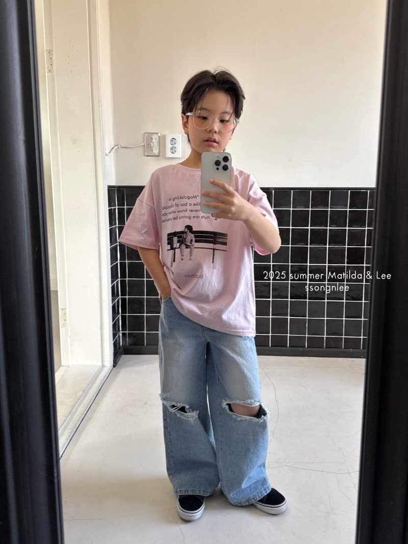 Matilda & Lee - Korean Children Fashion - #discoveringself - Broken Jeans - 5