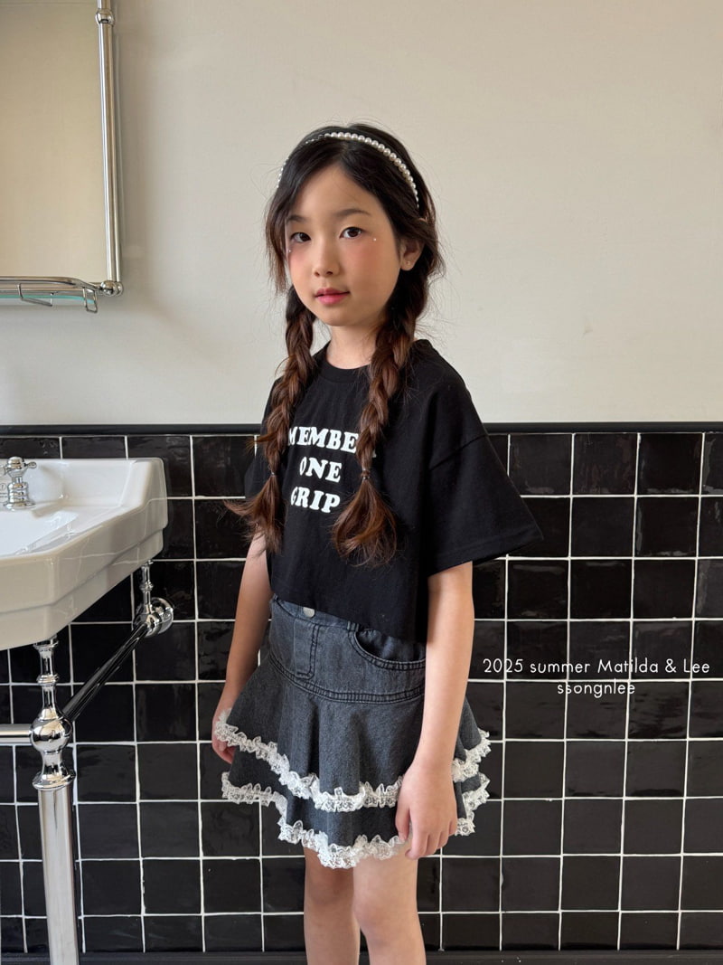 Matilda & Lee - Korean Children Fashion - #designkidswear - Member Crop Tee - 4