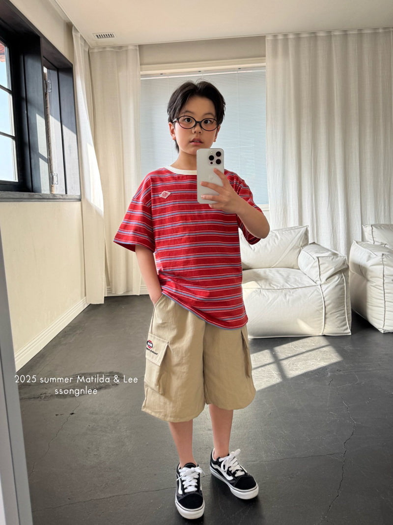 Matilda & Lee - Korean Children Fashion - #discoveringself - Break Cargo Shorts - 12