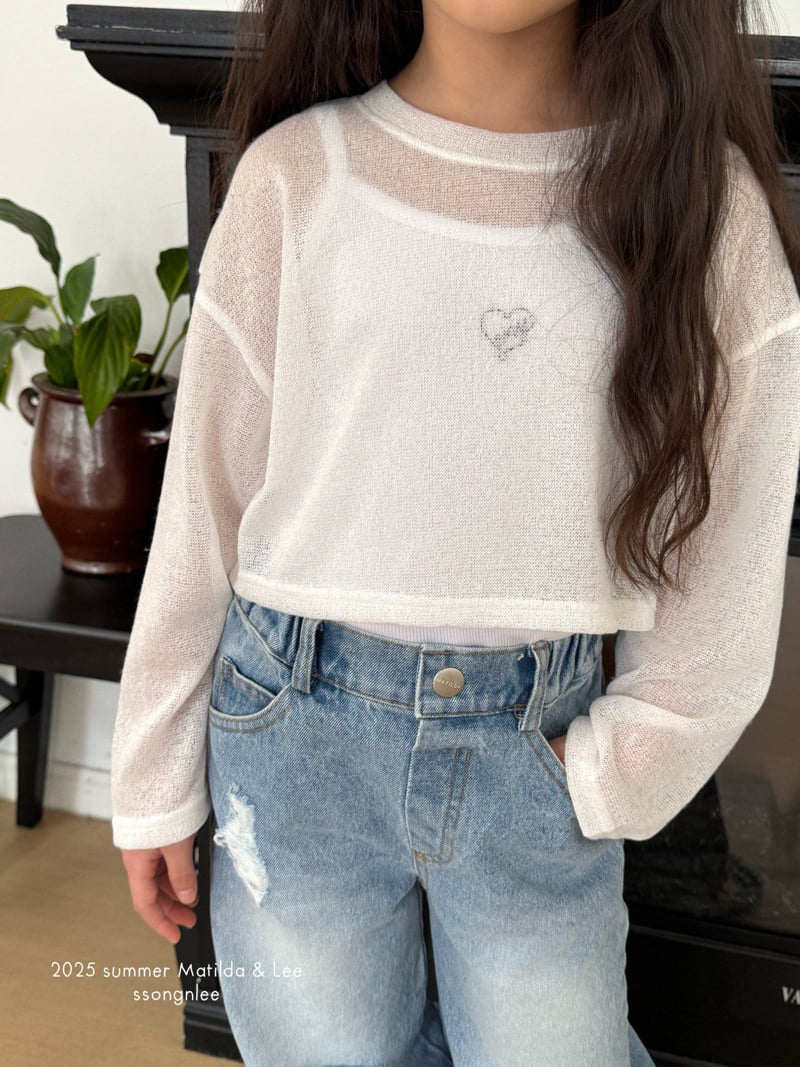 Matilda & Lee - Korean Children Fashion - #discoveringself - Mist Crop Knit - 9