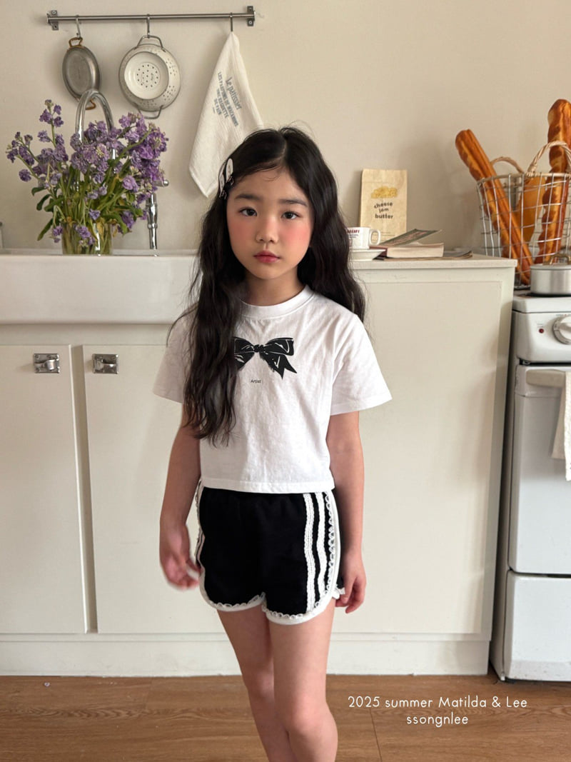 Matilda & Lee - Korean Children Fashion - #discoveringself - Lace Wrap Shorts - 11