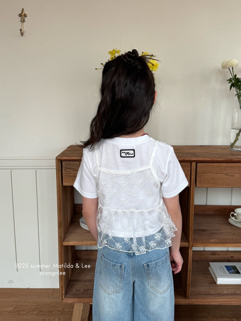 Matilda & Lee - Korean Children Fashion - #discoveringself - Ribbon Bustier - 5