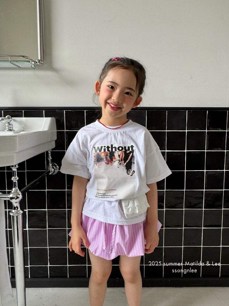 Matilda & Lee - Korean Children Fashion - #discoveringself - Striped Balloon Skirt - 10