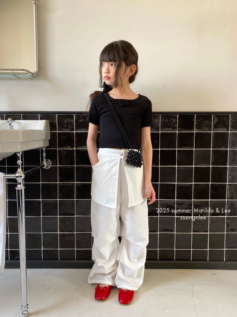 Matilda & Lee - Korean Children Fashion - #fashionkids - Rosie Crop Tee - 6