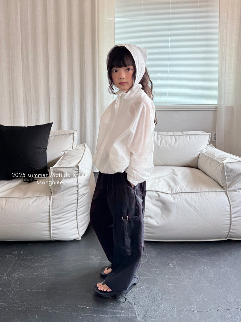 Matilda & Lee - Korean Children Fashion - #fashionkids - Ribbon Lace Hoodie - 5