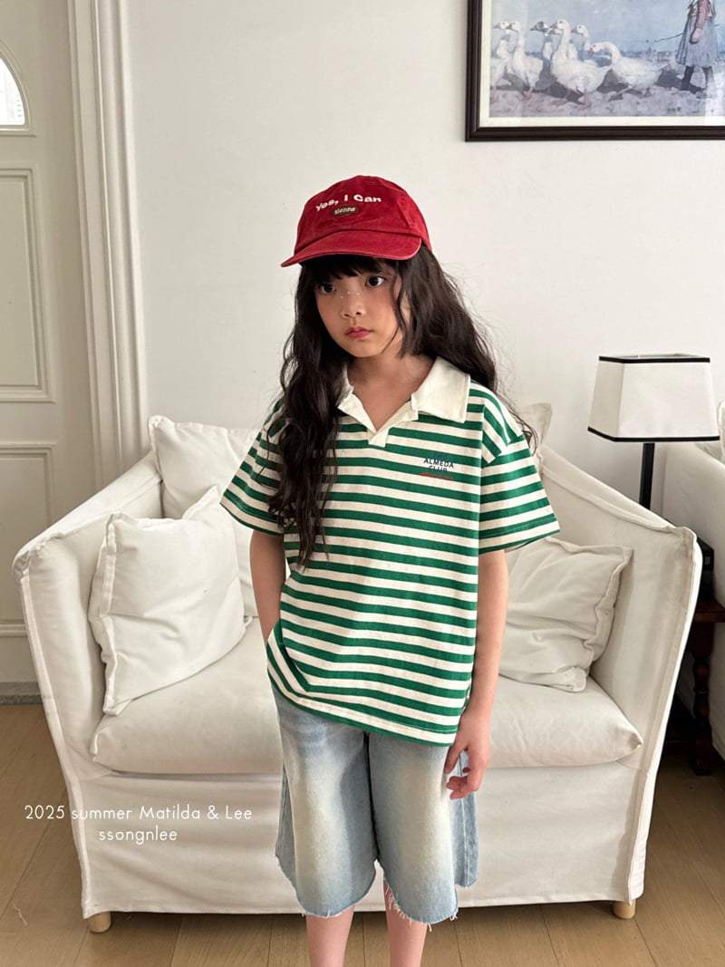 Matilda & Lee - Korean Children Fashion - #fashionkids - Almeda Collar Tee - 8