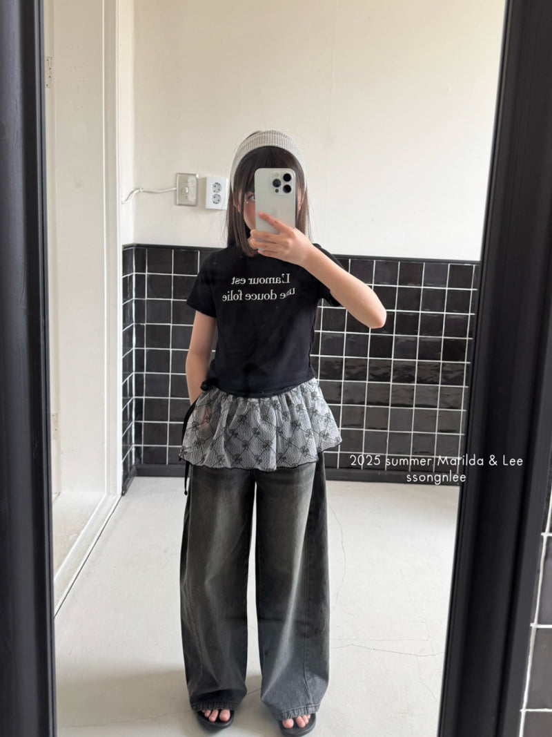 Matilda & Lee - Korean Children Fashion - #fashionkids - Summer Ribbon Wrap Skirt