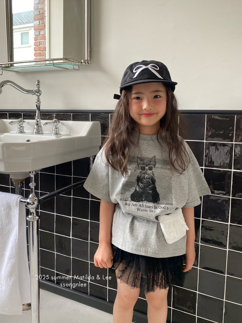 Matilda & Lee - Korean Children Fashion - #fashionkids - Sky Dog Tee - 6