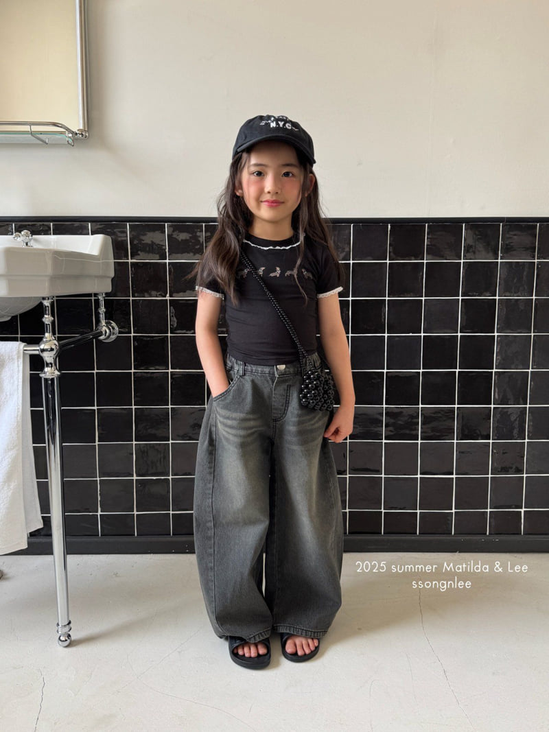 Matilda & Lee - Korean Children Fashion - #fashionkids - Lacy Hunt Tee - 3