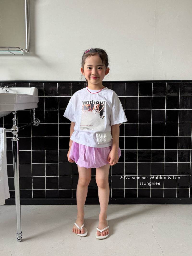 Matilda & Lee - Korean Children Fashion - #fashionkids - Striped Balloon Skirt - 11