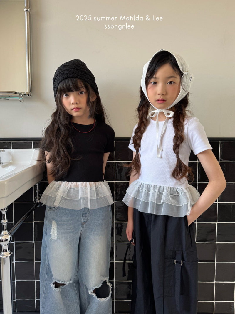 Matilda & Lee - Korean Children Fashion - #kidsshorts - Flow Crop Tee
