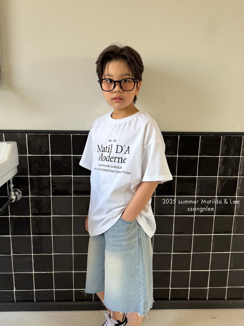 Matilda & Lee - Korean Children Fashion - #kidsshorts - Matil Modern Tee - 5