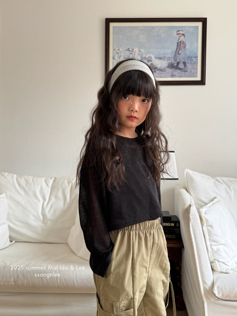 Matilda & Lee - Korean Children Fashion - #kidsshorts - Mist Crop Knit - 11