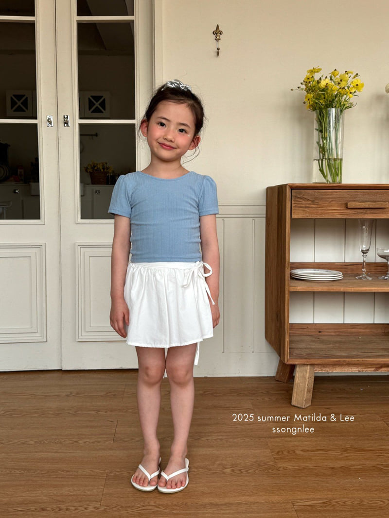 Matilda & Lee - Korean Children Fashion - #kidsshorts - Chouchou Knit Tee - 7