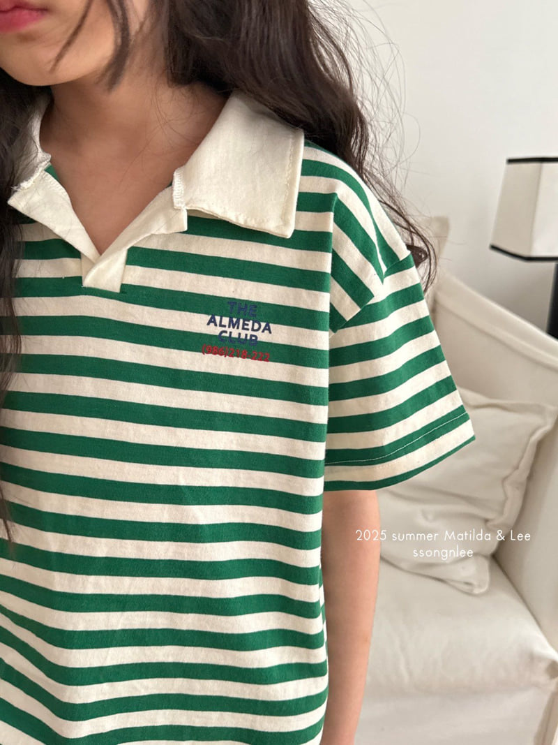 Matilda & Lee - Korean Children Fashion - #kidsshorts - Almeda Collar Tee - 9