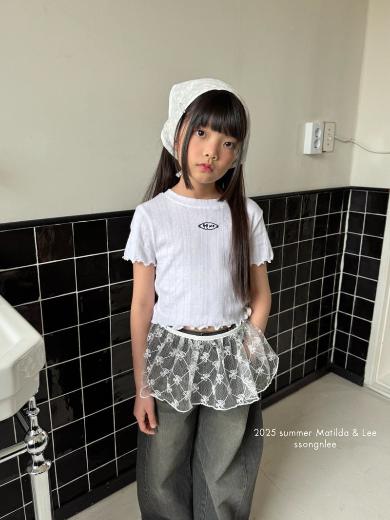 Matilda & Lee - Korean Children Fashion - #kidsshorts - Summer Ribbon Wrap Skirt - 2