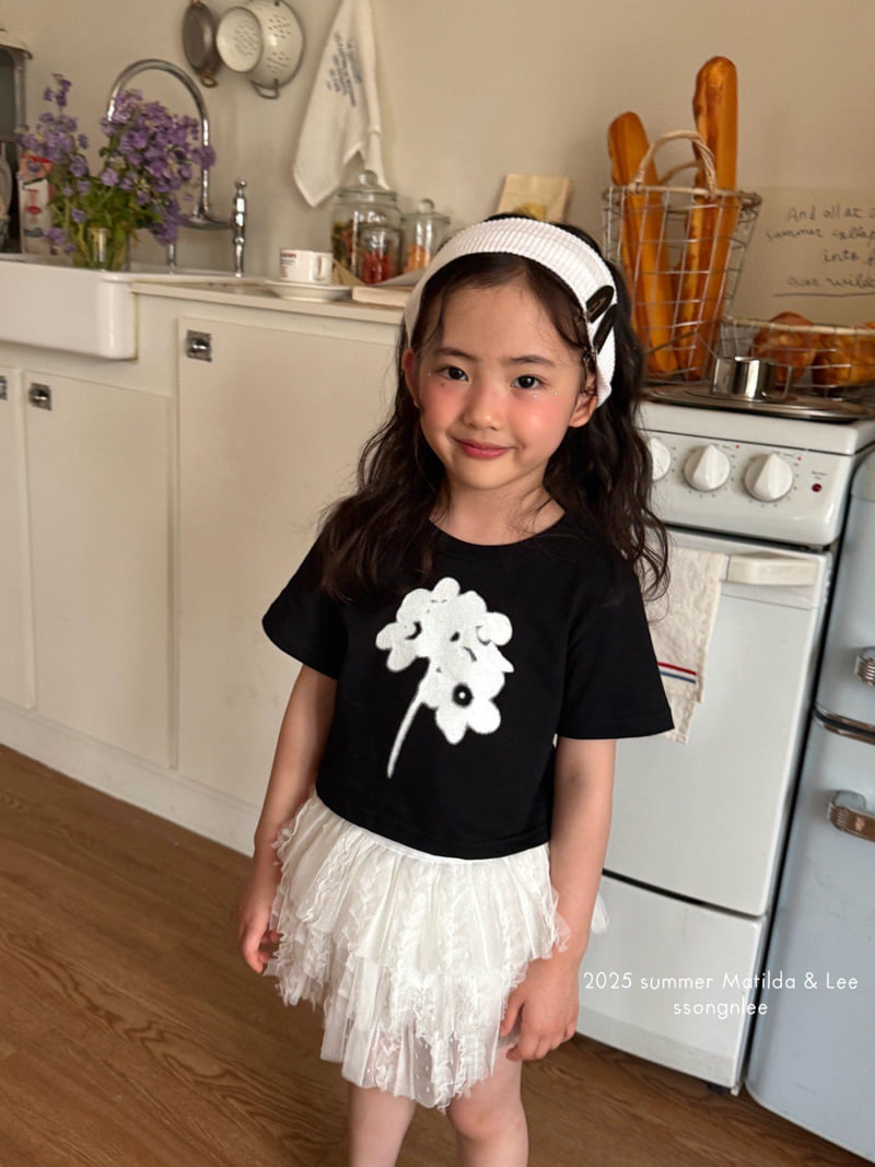 Matilda & Lee - Korean Children Fashion - #kidsshorts - Bloomy Tee