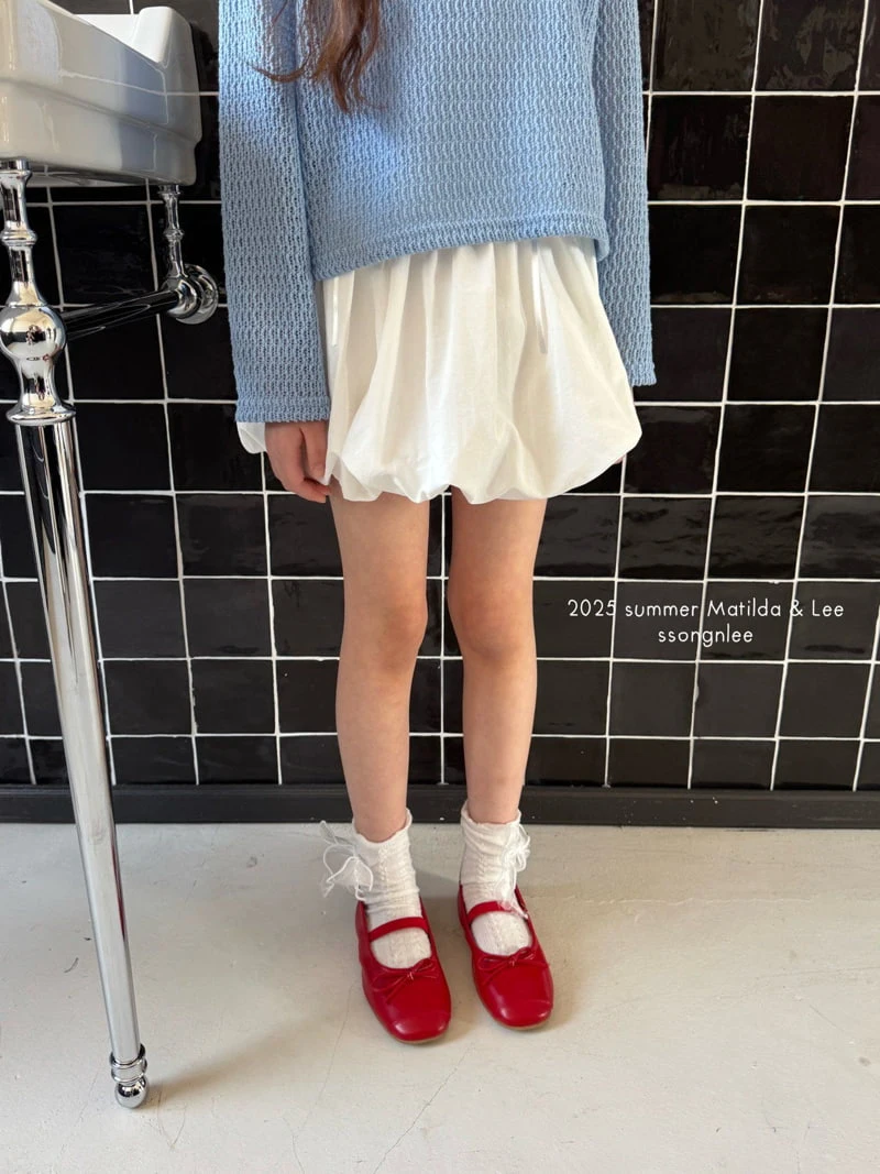 Matilda & Lee - Korean Children Fashion - #kidsshorts - Bloom Ribbon Skirt - 4
