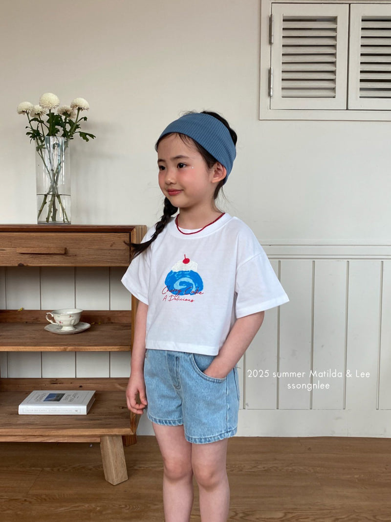 Matilda & Lee - Korean Children Fashion - #kidsstore - Dessert Crop Tee - 7