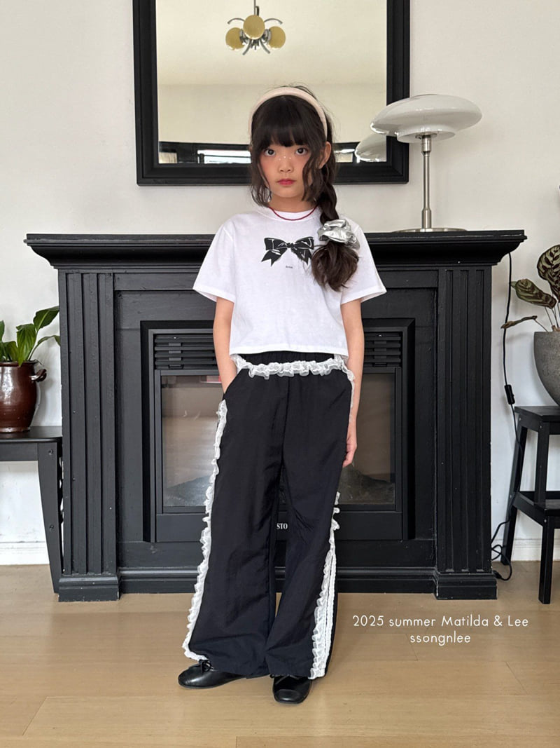 Matilda & Lee - Korean Children Fashion - #kidsstore - Art Ribbon Tee - 5