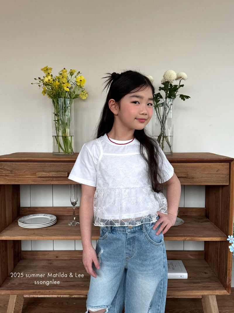 Matilda & Lee - Korean Children Fashion - #kidsstore - Ribbon Bustier - 8