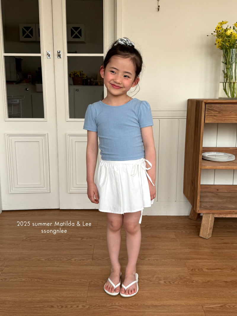 Matilda & Lee - Korean Children Fashion - #kidsstore - Chouchou Ruffle Tee - 2