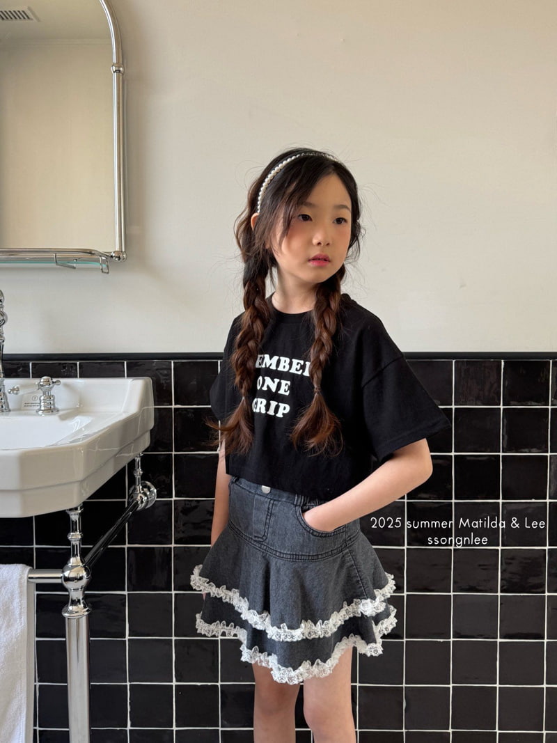 Matilda & Lee - Korean Children Fashion - #kidzfashiontrend - Member Crop Tee - 8