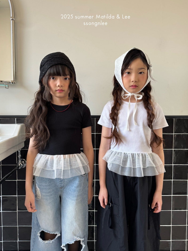 Matilda & Lee - Korean Children Fashion - #kidzfashiontrend - Flow Crop Tee - 3