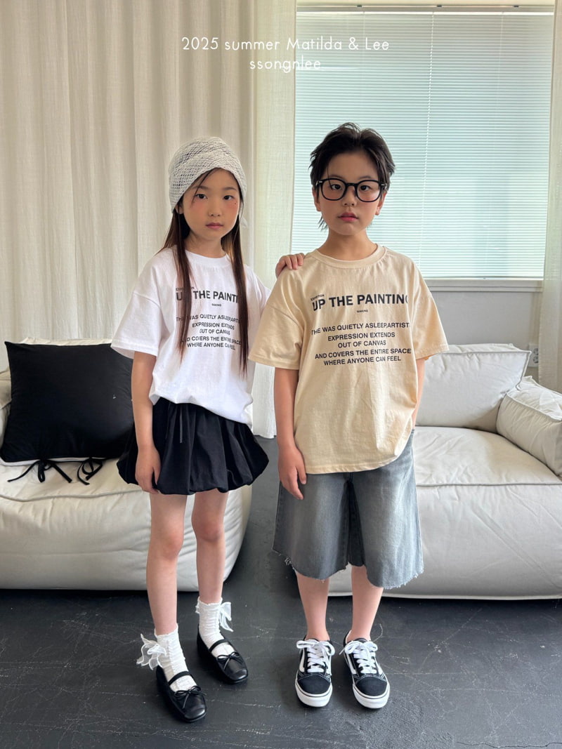 Matilda & Lee - Korean Children Fashion - #kidzfashiontrend - Up the Painting Tee - 12